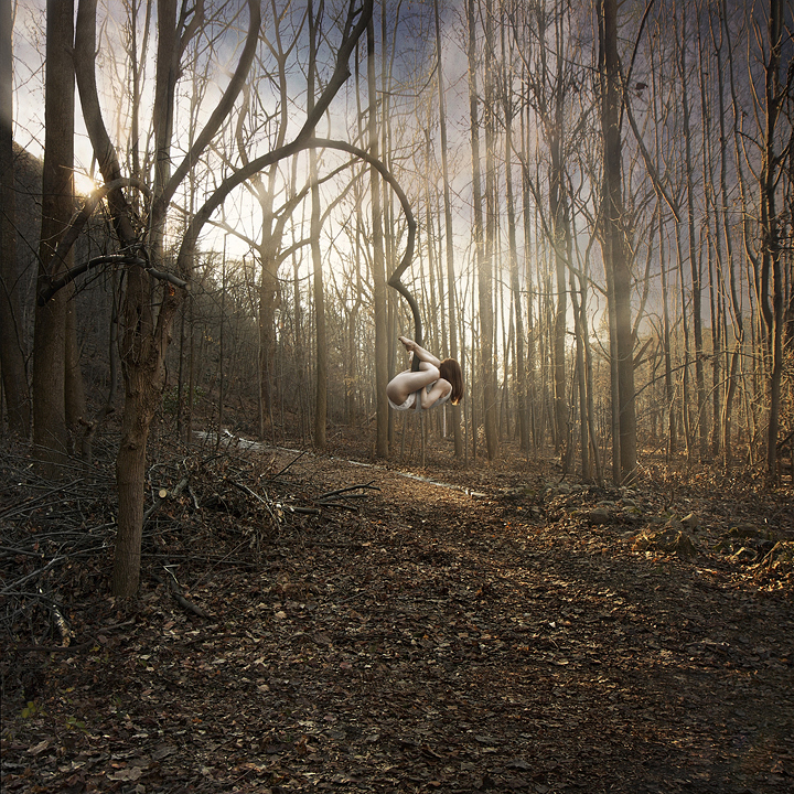 annika sheaff wound tightly to a tree