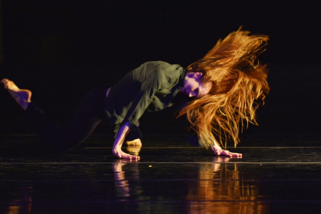 annika sheaff dancing on the floor with wild hair